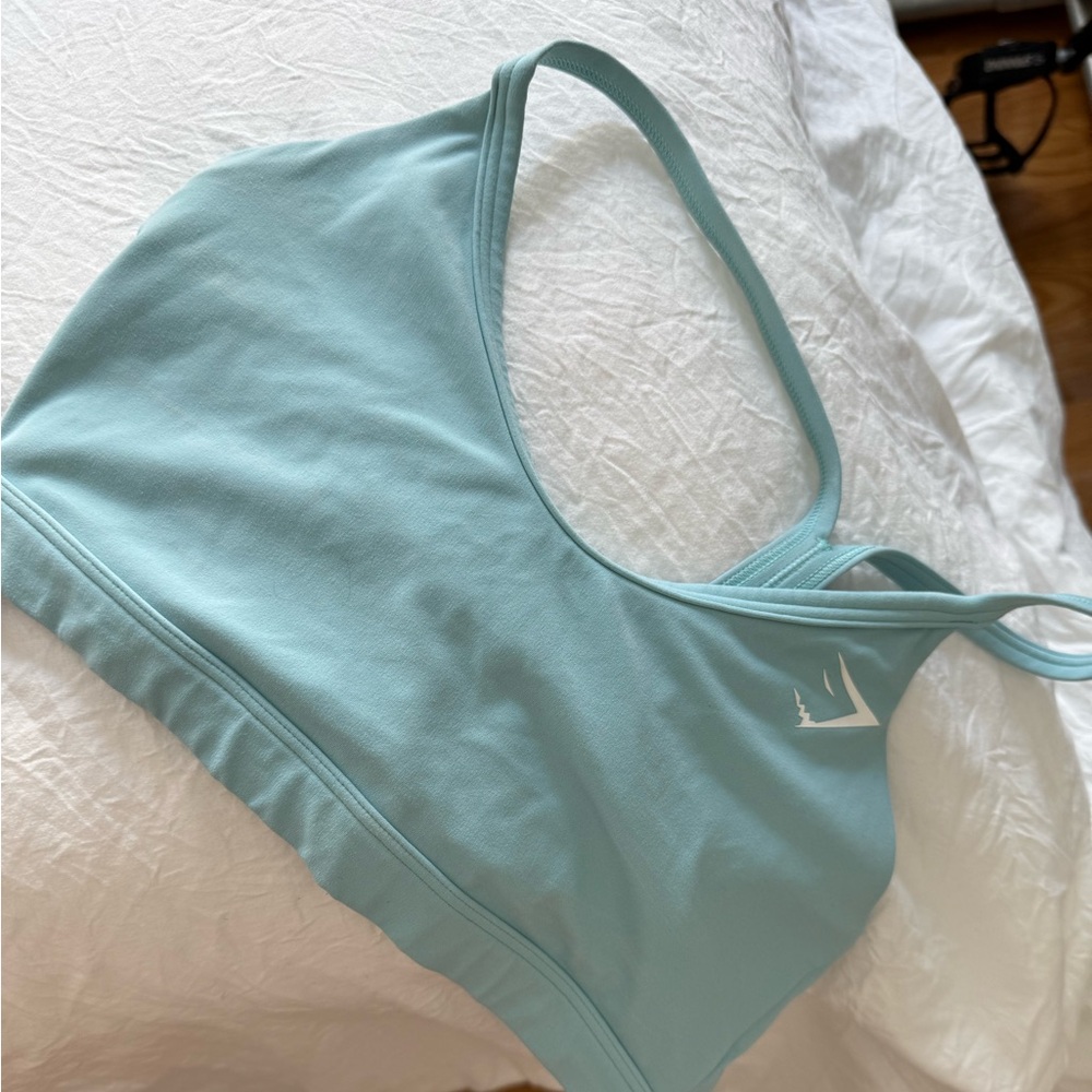 Gymshark blue sportbra size small
